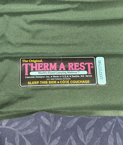 Vintage therm rest the - therm, a